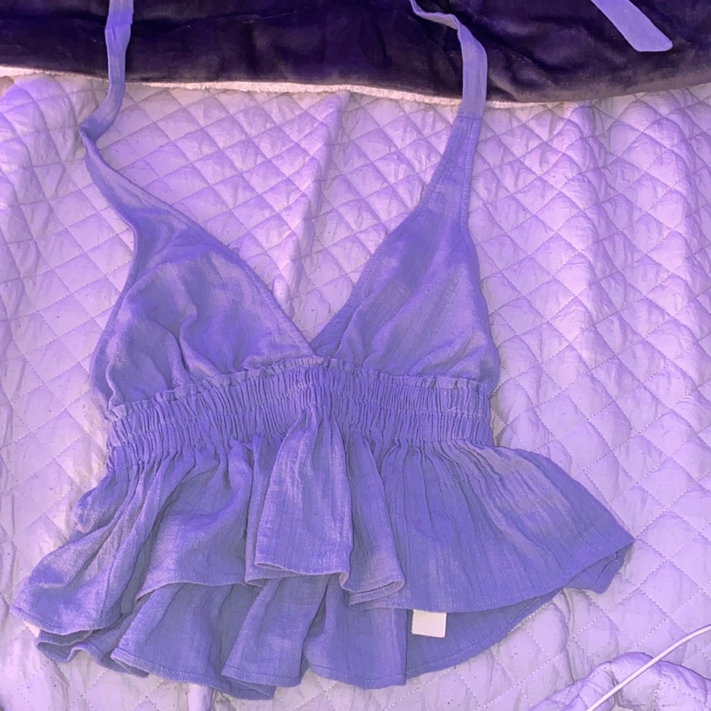 This is a halter top from lucki clover!